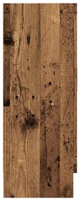 Estante 82,5x30,5x80 cm derivados de madeira madeira velha