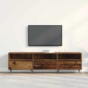 Gabinete de TV Madeira Velha 150x30x44,5 cm Madeira Engenharia