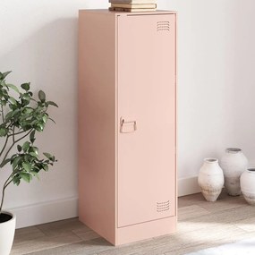 vidaXL Aparador 34,5x39x107 cm aço rosa