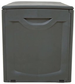Caixa de arrumação 118x53x57 cm polipropileno preto