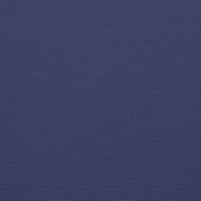 Almofadões banco jardim 2 pcs 100x50x7cm oxford azul-marinho