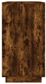 Aparador 80x34x75 cm derivados de madeira carvalho fumado