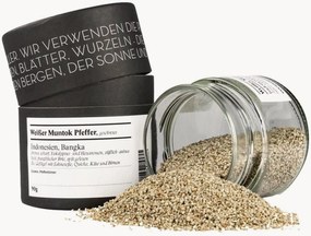 Pimenta branca moída Muntok