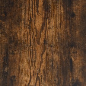 Mesa de cabeceira 40x41x50 cm derivados madeira carvalho fumado