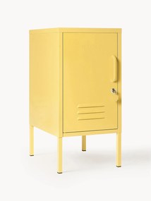 Mesa de cabeceira em metal The Shorty, com dobradiça à esquerda ou à direita
