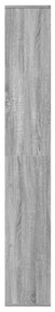 Estante divisória 67x25x161,5 cm deriv. de madeira cinza sonoma
