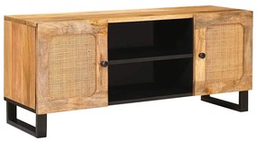 vidaXL Gabinete para TV com prateleira Castanho 105 x 33 x 46 cm