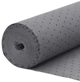 Almofada absorvente de óleo 40x1000 cm cinzento