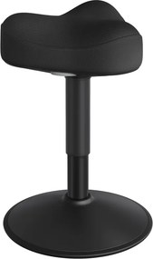 Banco alto ajustável em altura e moderno 36 x 36,5 x (48-65,5) cm Preto