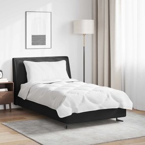 vidaXL Conjunto de Edredom com travesseiro 2 pcs Branco Microfibra