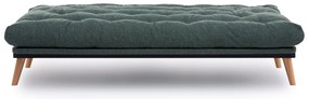 Sofá-Cama de 3 Lugares Saki – Verde – 185x92x82 cm