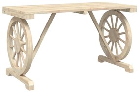 5 pcs conjunto de jantar p/ jardim madeira de abeto maciça