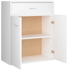 Aparador 60x30x75 cm contraplacado branco