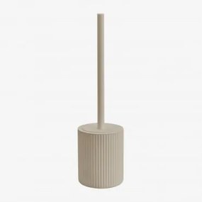 Escova De Casa De Banho Em Abs Ozene Branco Acinzentado - Sklum