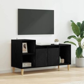 vidaXL Gabinete para TV Carvalho Preto 100 x 35 x 55 cm