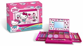 Conjunto de Maquilhagem Infantil Hello Kitty (30 Pcs)