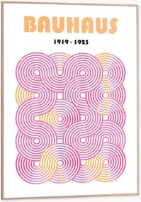 Impressão digital emoldurada Bauhaus