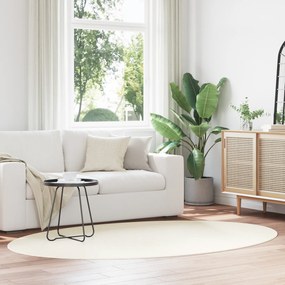 vidaXL Tapete "HUARTE" Creme 160 x 230 cm Oval