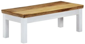 Mesa de centro 110x50x40 cm madeira de mangueira maciça