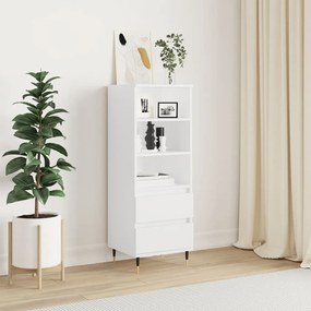 vidaXL Aparador 40x36x110 cm derivados de madeira branco