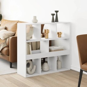 vidaXL Divisória 100x33x94,5 cm derivados de madeira branco
