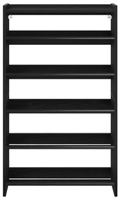 Sapateira 60x25x100 cm derivados de madeira preto