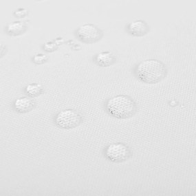 Toalhas de mesa 5 pcs 100 x 100 cm branco