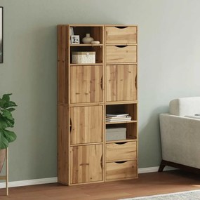 Móveis de apoio 4 pcs ODDA 40x24x79 cm pinho de madeira maciça