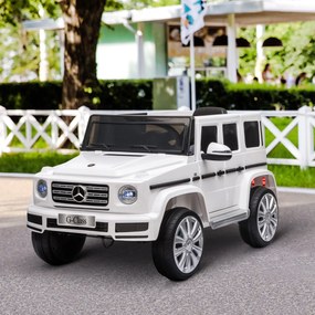 HOMCOM Carro Elétrico para Crianças acima de 3 Anos BENZ G500 Todo-o-T