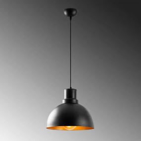 Candeeiro de Teto Dodo – Preto – 30 x 30 cm