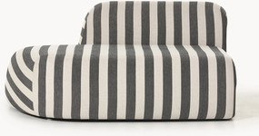 Módulo com chaise longue às riscas Wolke