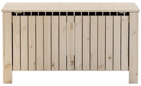 Caixa de arrumação com tampa RANA 100x49x54 cm pinho maciço