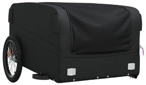 Reboque para bicicleta 45 kg ferro preto