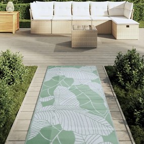 Tapete de exterior 80x250 cm ARAKIL PP verde