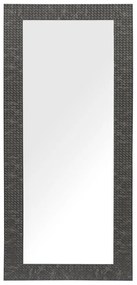 Espelho de parede preto 50 x 130 cm PLAISIR  Beliani