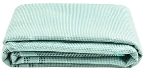 vidaXL Tapete de campismo para tenda 400x300 cm verde