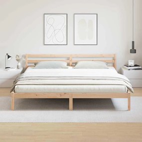 Cabeceira de Cama vidaXL 180x220 cm em Madeira Maciça de Pinho
