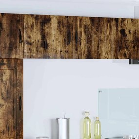 vidaXL Armário de Cozinha Carvalho Defumado 50 x 31 x 40 cm