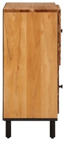 Móvel de apoio 80x33x75 cm madeira de acácia maciça
