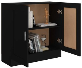 Estante 82,5x30,5x80 cm derivados de madeira preto