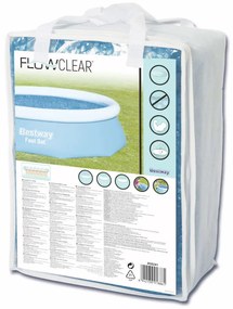 Bestway Cobertura de piscina solar Flowclear 305 cm