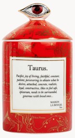 Vela perfumada artesanal Taurus (mandarina, sândalo e patchouli)