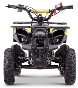 MINI MOTO 4 GASOLINA PARA CRIANÇAS PANDA R6 49CC 4.5CV AMARELA