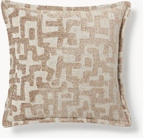 Almofada de viscose com padrão jacquard Contia