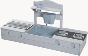 Caixa de areia para varanda com cozinha de brincar Sandpit
