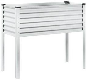 Vaso/floreira 100x41x90 cm aço resistente às intempéries
