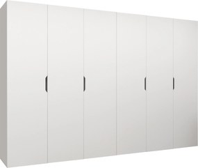 Roupeiro Hartford 517, Branco, 202x300x50cm, 209 kg, Portas para roupeiro: Com dobradiças