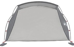 Tenda de praia 2 Pessoas impermeável cinzento