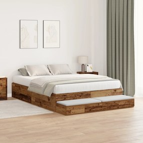 Estrado de Cama Madeira Velha 140x200 cm