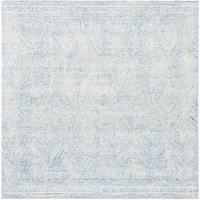 Tapete em lã artesanal de pelo curto Alaska